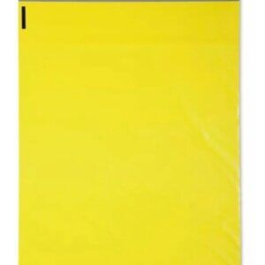 50 10x13 yellow designer poly mailer